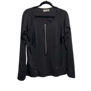 Athleta Black Long Sleeve Top